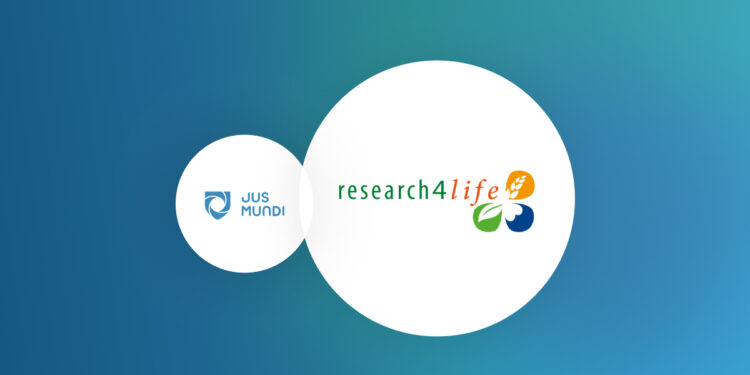 Jus Mundi’s research tools to be provided for free to scholars in over 80 lower and middle-income countries via Research4Life