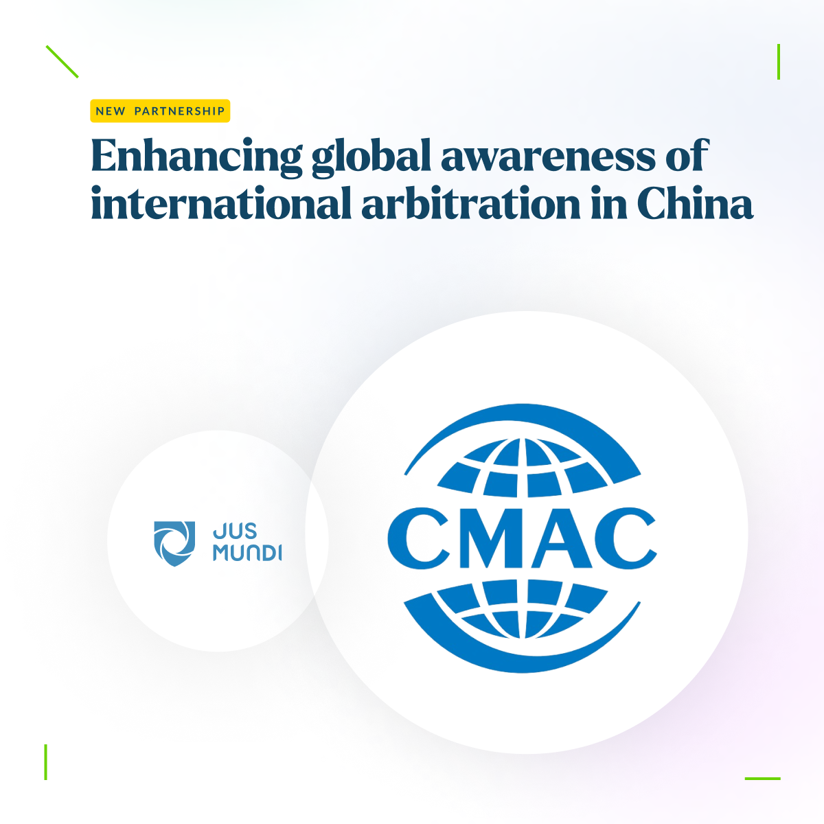 CMAC and Jus Mundi Announce a Global Partnership for Sharing Non