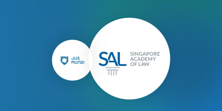 Singapore Academy of Law and Jus Mundi Sign MOU to Expand Access to Singapore Arbitration Knowledge
